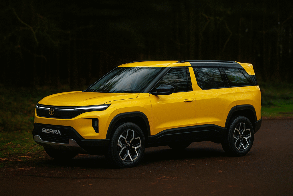 New Tata Sierra 2025 Launched in India: Features, Design, EV Variant ...